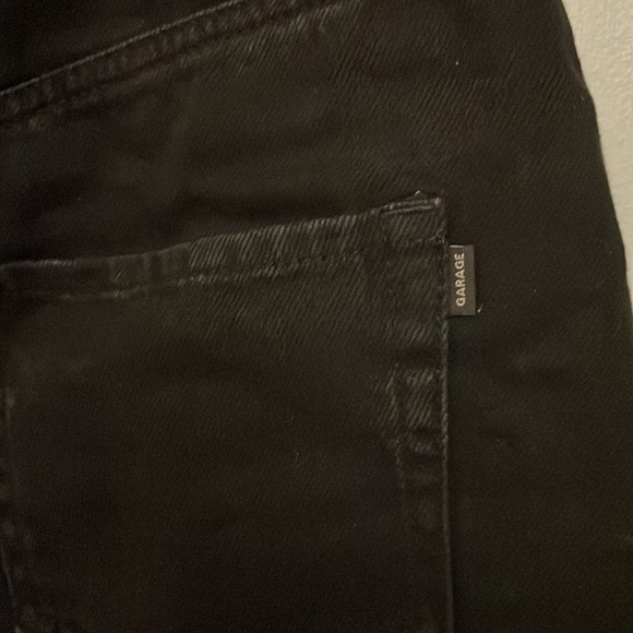 Garage black denim skirt - Picture 8 of 12